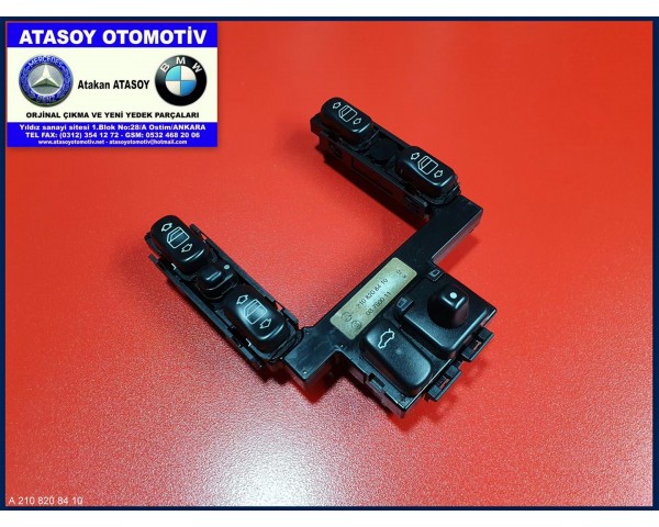 MERCEDES W210 CAM AÇMA DÜĞMESİ 2108208410 2108214051 , 2108213951 , 2108211051 A2108208410 A2108214051 A2108213951 A 210 820 84 10 A 210 821 40 51 A 210 821 39 51 LK 03750011 W202 CAM AÇMA DÜĞMESİ